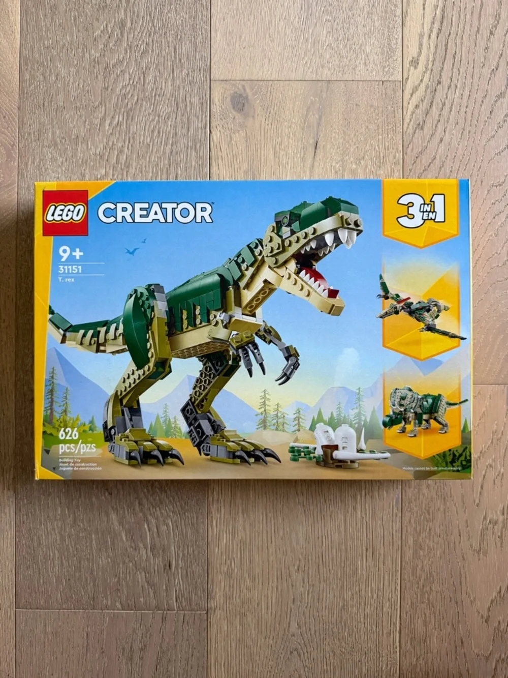 Lego Creator 3-in-1 T. rex Set 31151